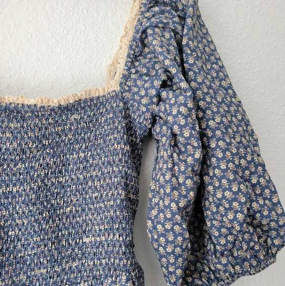 NWOT Christy Dawn Katrina in aster indigo, xlarge - Picture 10 of 12